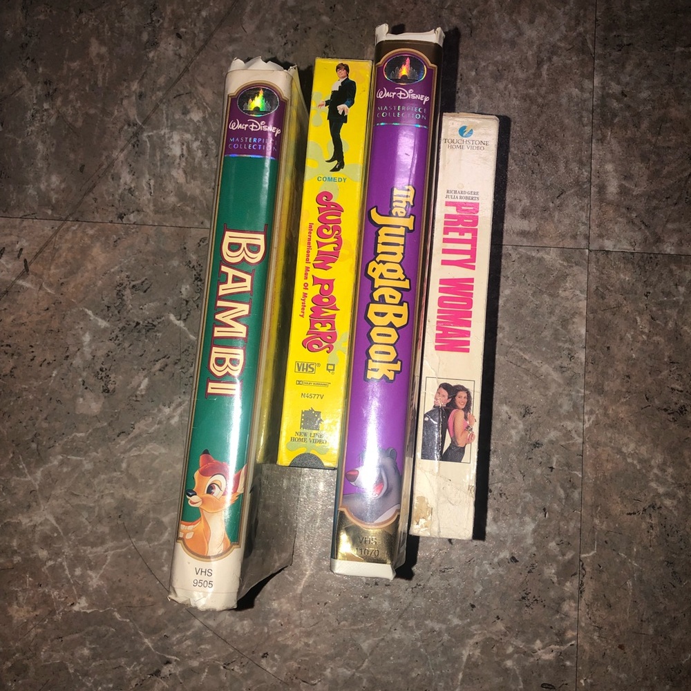 VHS bundle